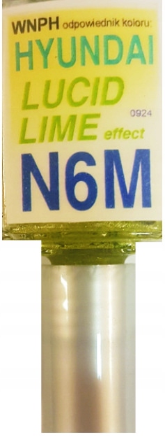 Hyundai N6M Lucide Lime Lakier Samochodowy Zaprawka Do Rys 10 ML Arasystem