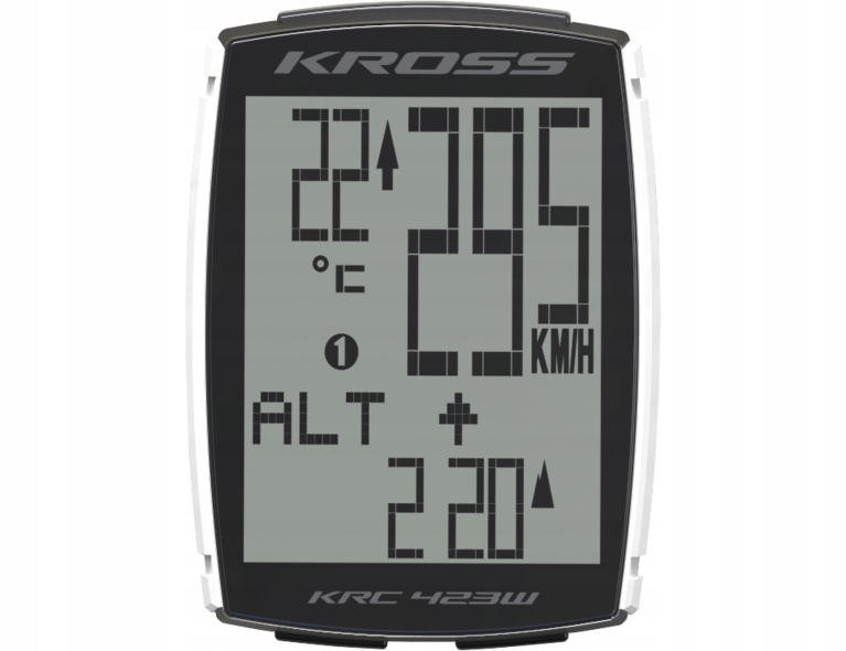 Licznik rowerowy bezprzewodowy Kross KRC423W