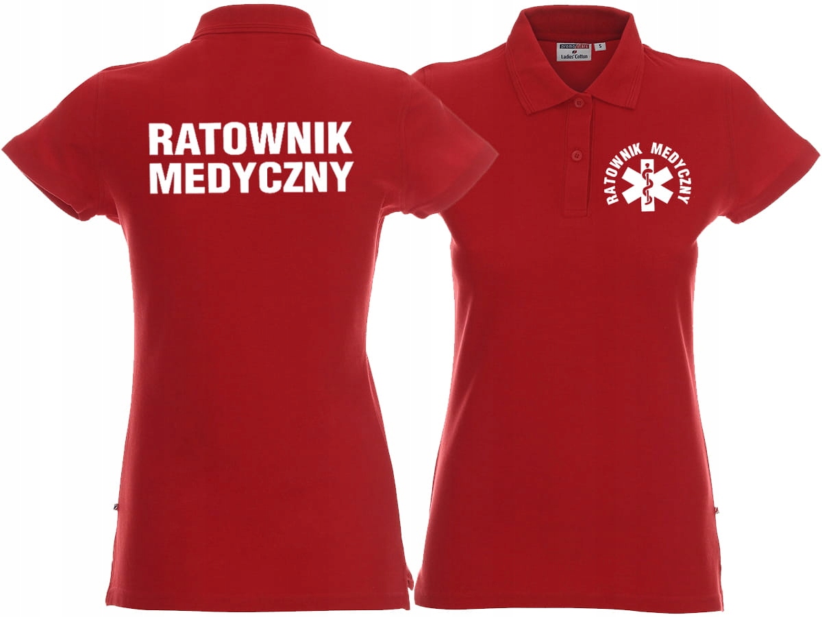 

Koszulka Polo Ratownik Medyczny Kierowca Lekarz