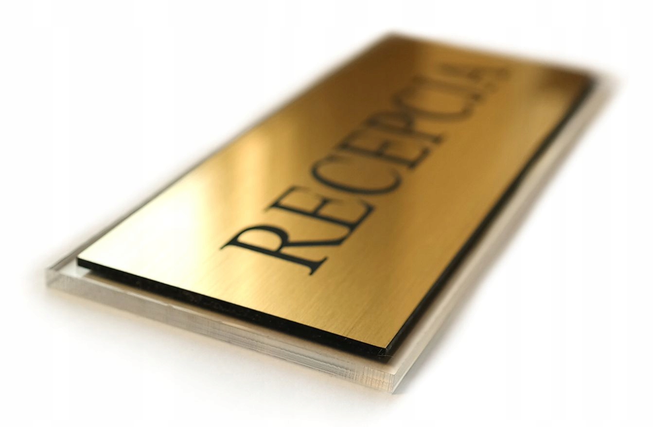 TABLICZKA grawer na pleksi Kuchnia DOWOLNA TREŚĆ na pleksi 20x7 filtr UV Przeznaczenie zewnętrzne