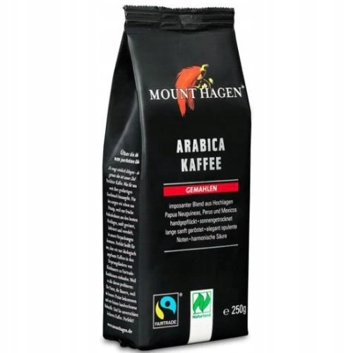 Mletá Káva Arabica 100 % Fair Trade Bio 250 g Mount Hagen