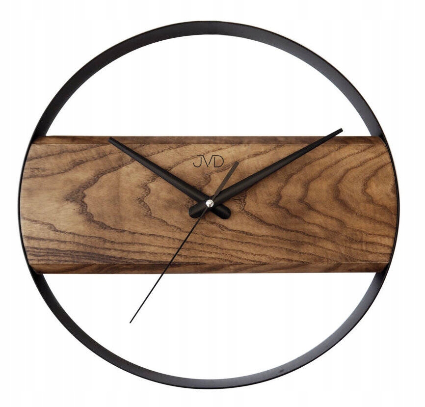 Okrúhle Efektné Tiché Nástenné Hodiny Jvd Loft NS22007.78 35 cm