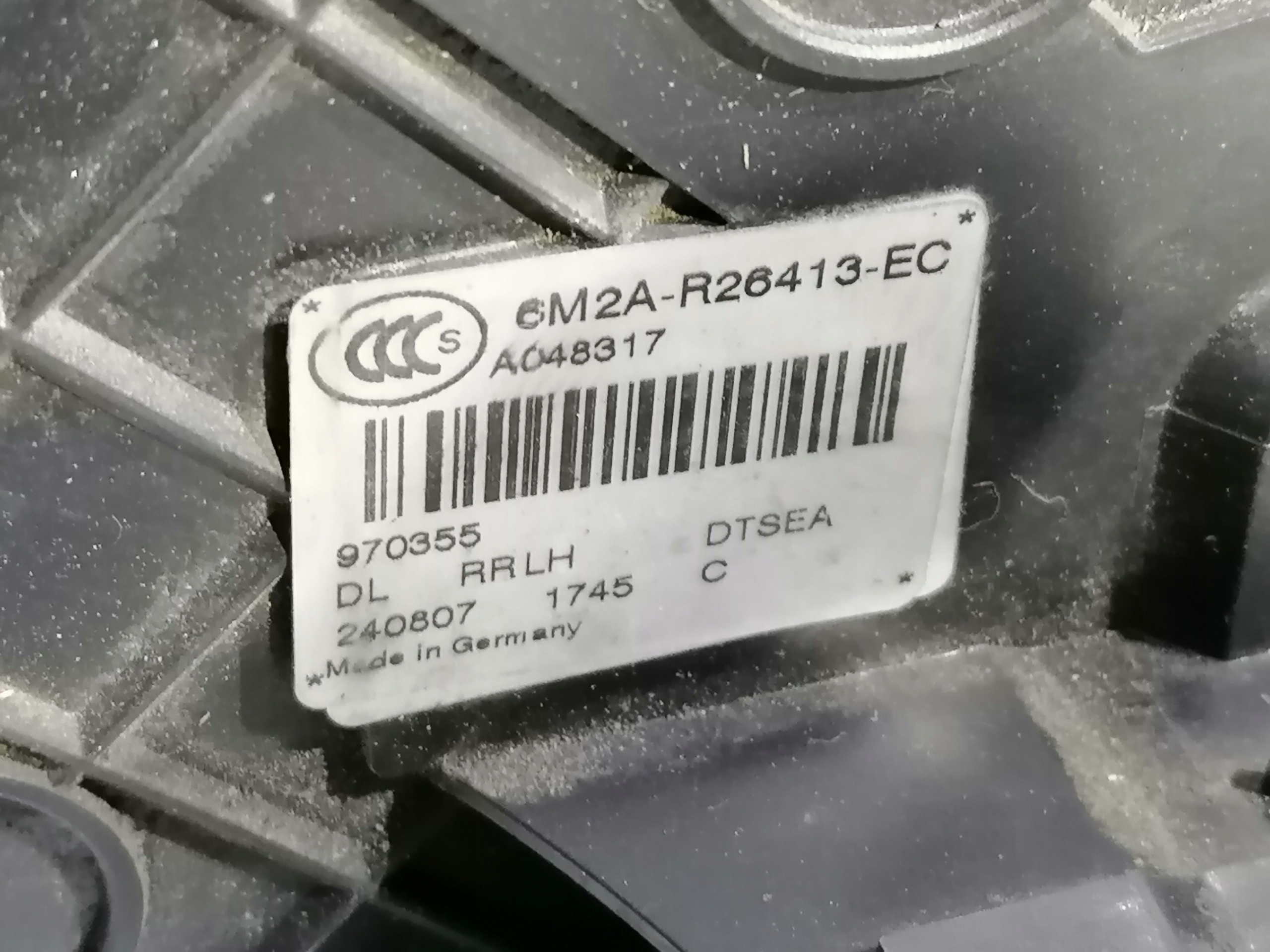 Ford Mondeo MK4 IV lock left rear 6M2A-R26413-EC