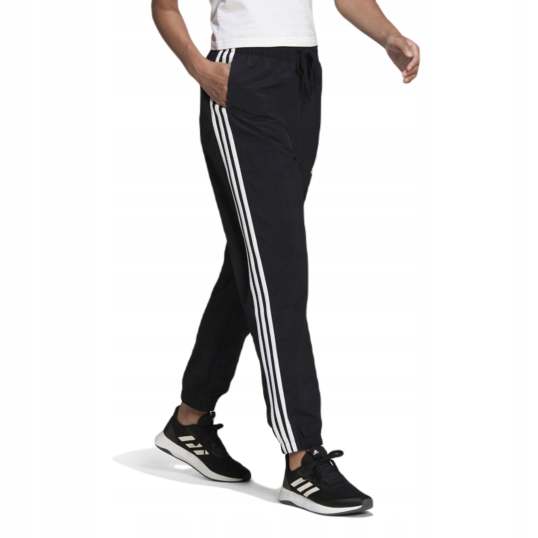 Spodnie Adidas 3-Stripes Woven 7/8 HC9155