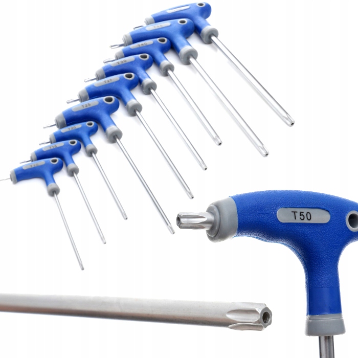 

Klucze Imbusowe Torx Imbusy Zestaw 9 El Gwiazdkowe