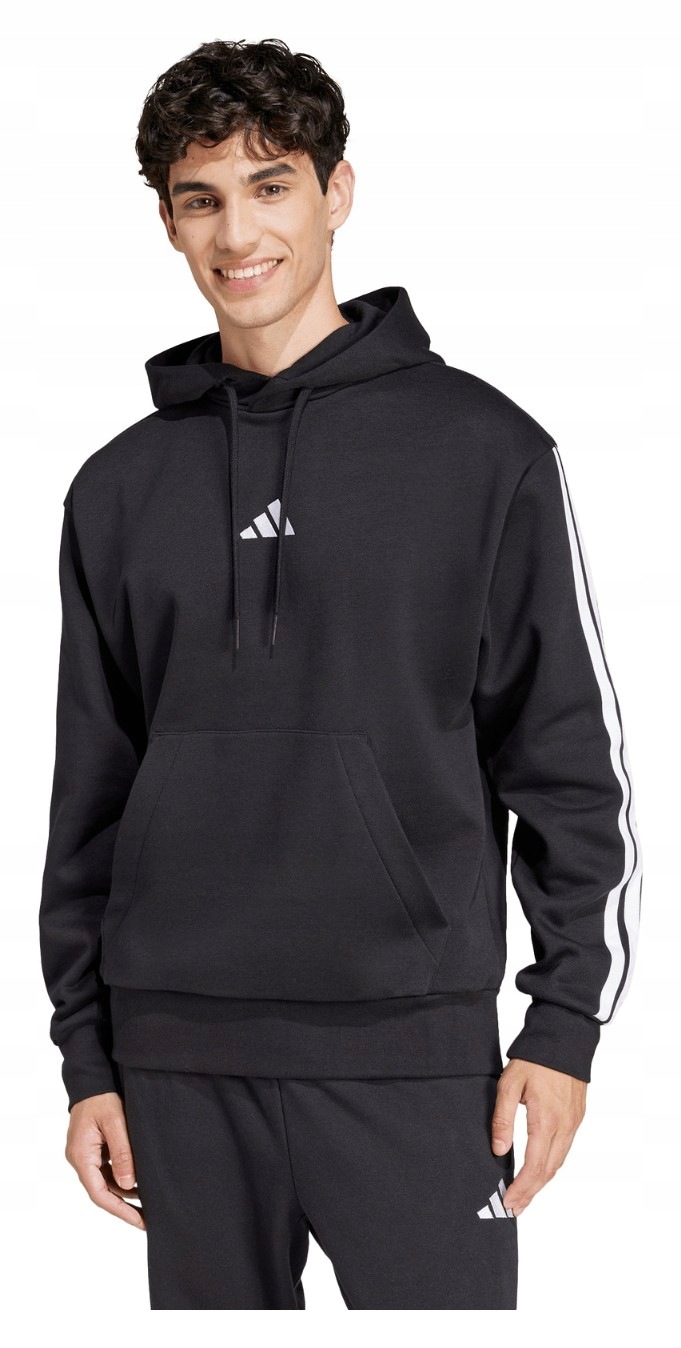 Mikina Adidas Essentials 3-STRIPES černá JE6297 vel. S