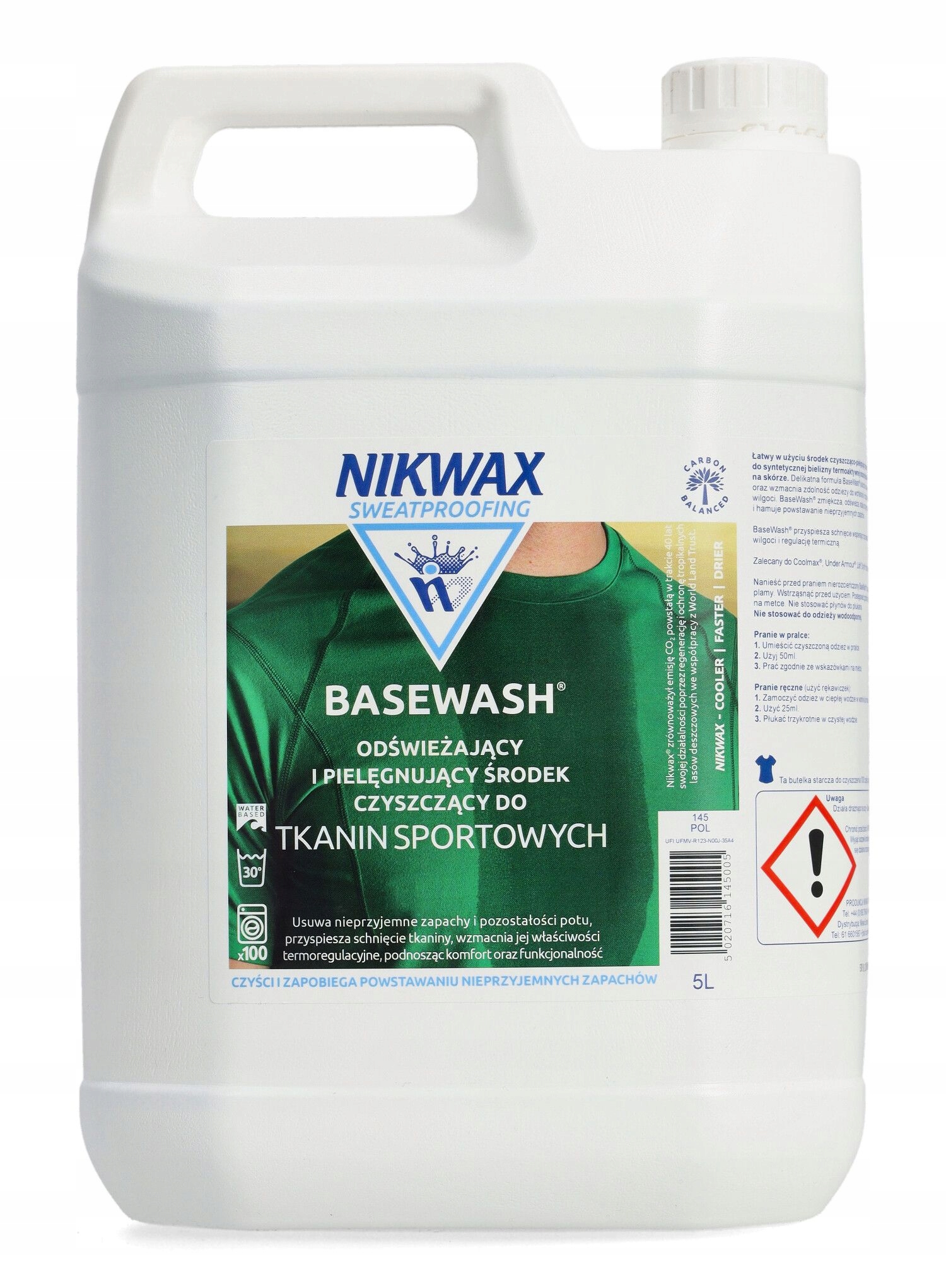 Tekutý prací prostředek Nikwax Basewash 5 L