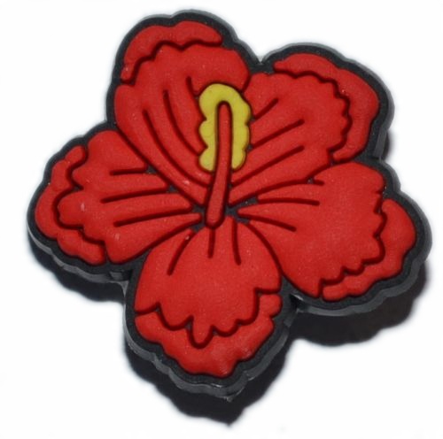 

Kwiaty - Przypinka do Crocs - Hibiskus - 3945