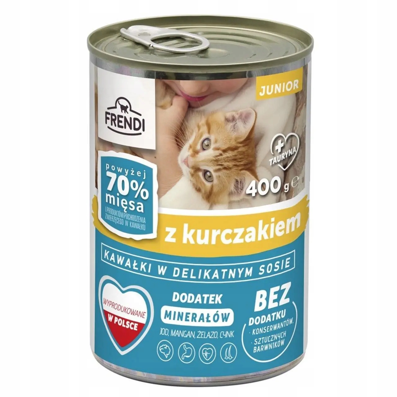 Frendi konzerva pro kočky (junior) s kuřecím masem 400 g