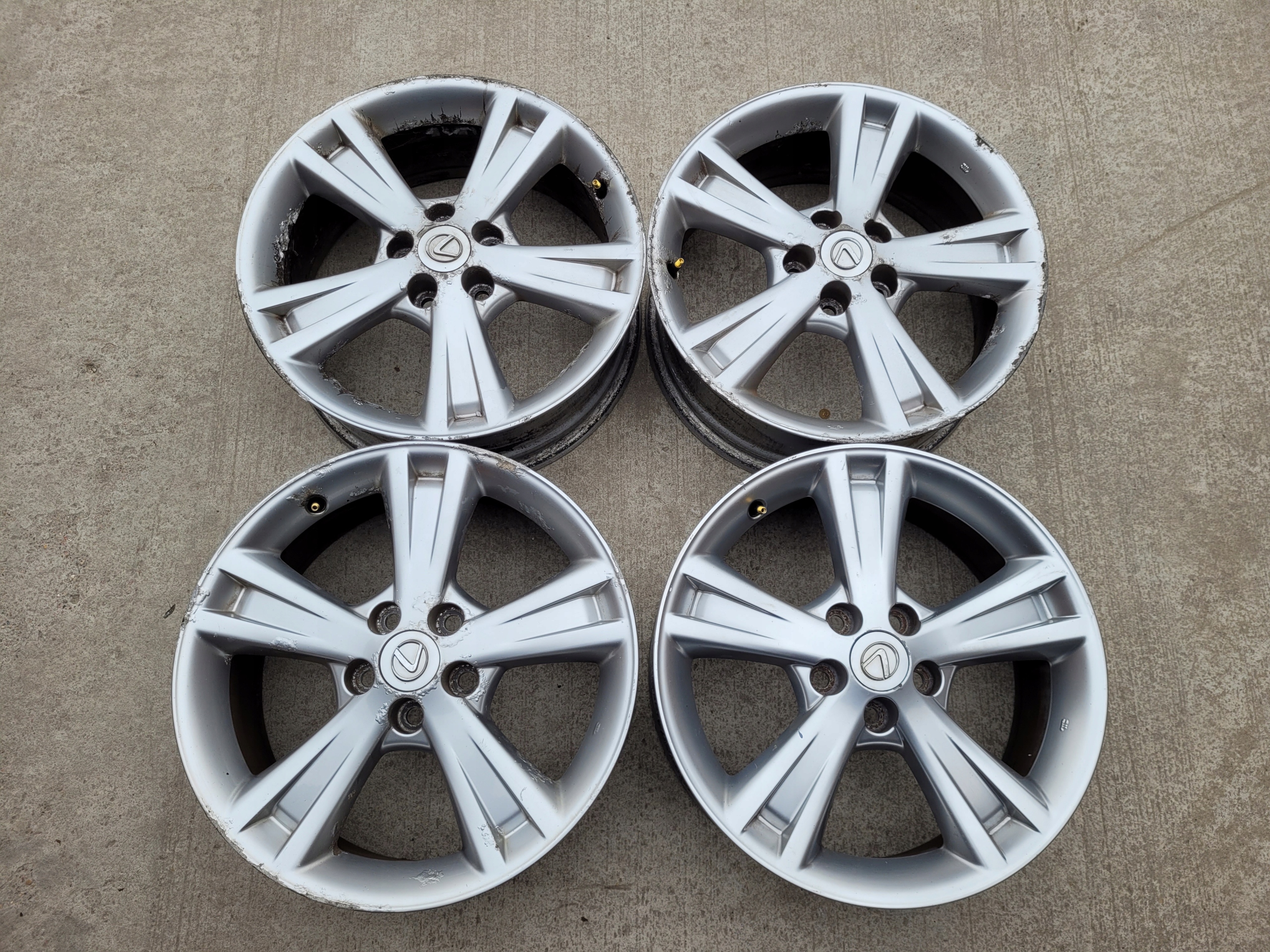 discs aluminium disc R 18 LEXUS RX II RX400 RX300 RX400 H HYBRID
