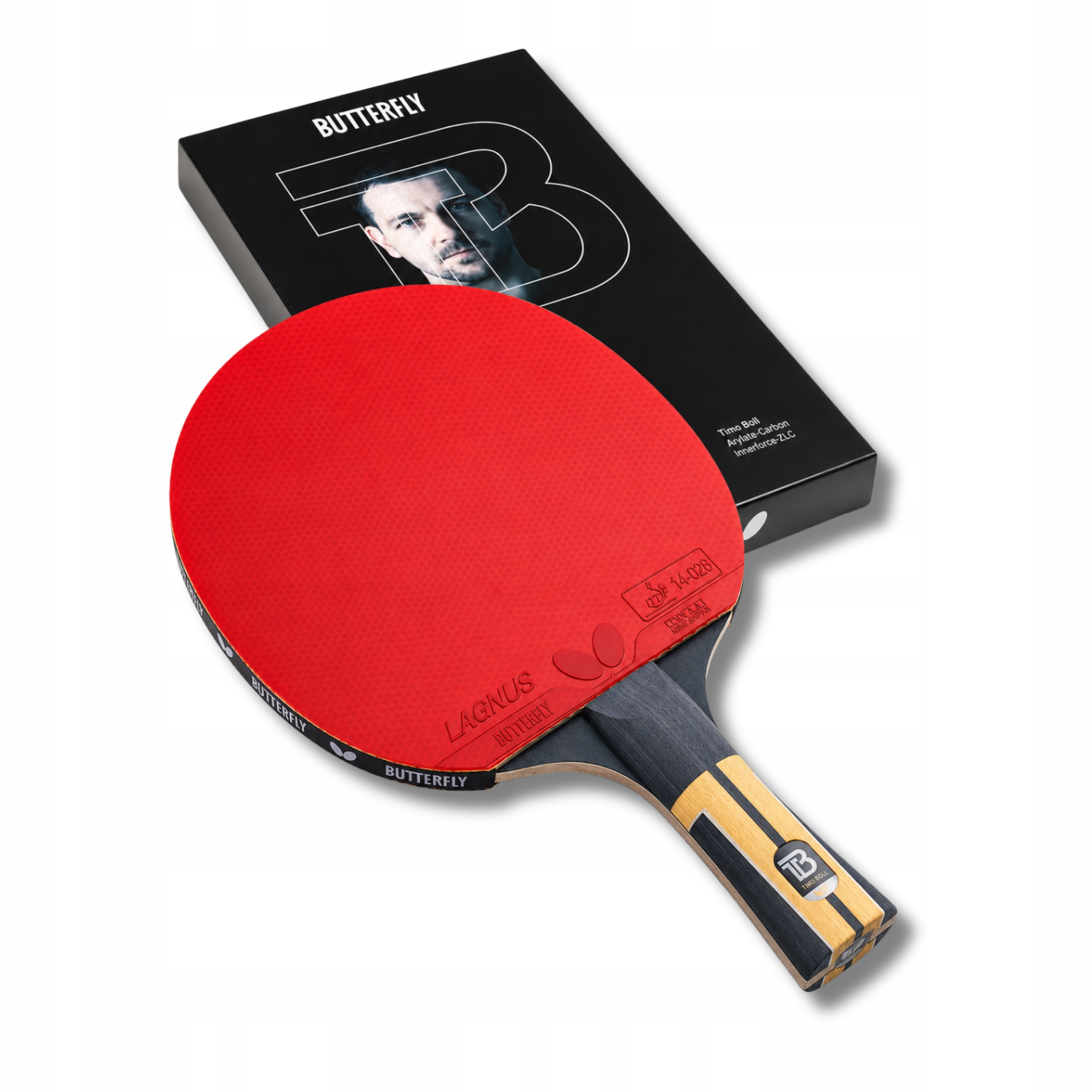 Rakietka Do Tenisa Stołowego Paletka Ping Ponga Butterfly Timo Boll Force