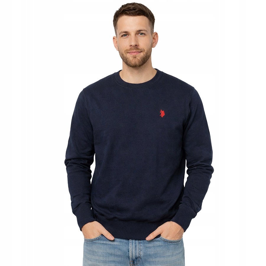 Pánský svetr U.s. Polo Assn. Leon US42 173 001 000062 Tmavě modrý XXXXL