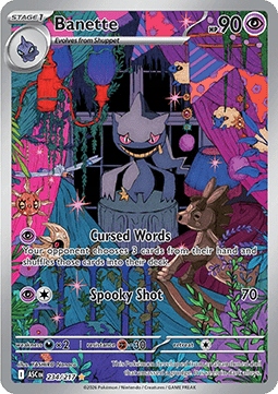 Pokemon Tcg Psychic Banette (asc 234)