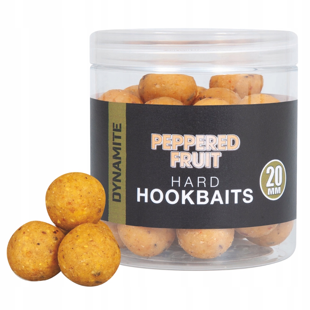 Kulki Hard Hook Dynamite Baits 20mm Peppered Fruit