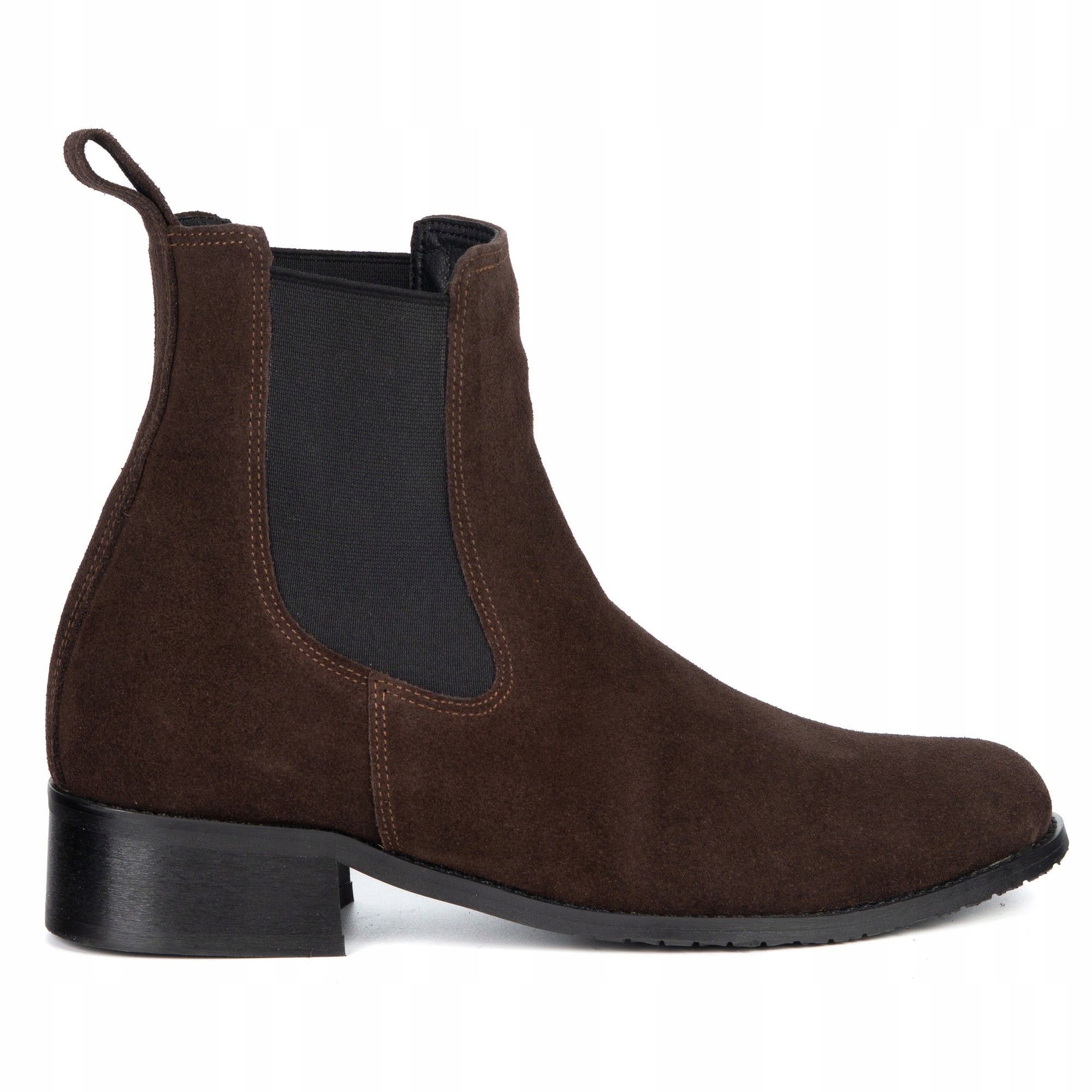 Dámské čokoládové semišové lodičky Butdam 39