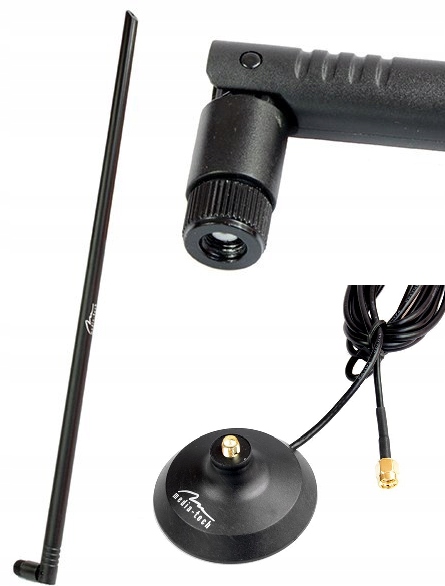 

Antena Wifi 41 cm 12dBi Rp-sma Dookólna Router