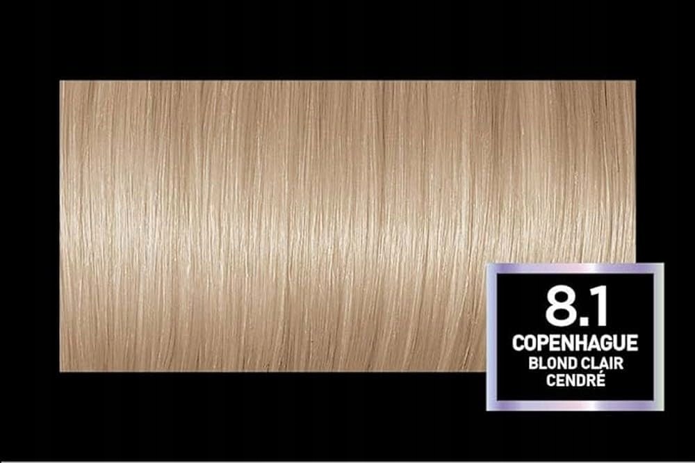 Permanentní Barva Na Vlasy Světle Popelavá Blond 8.1 Kodaň