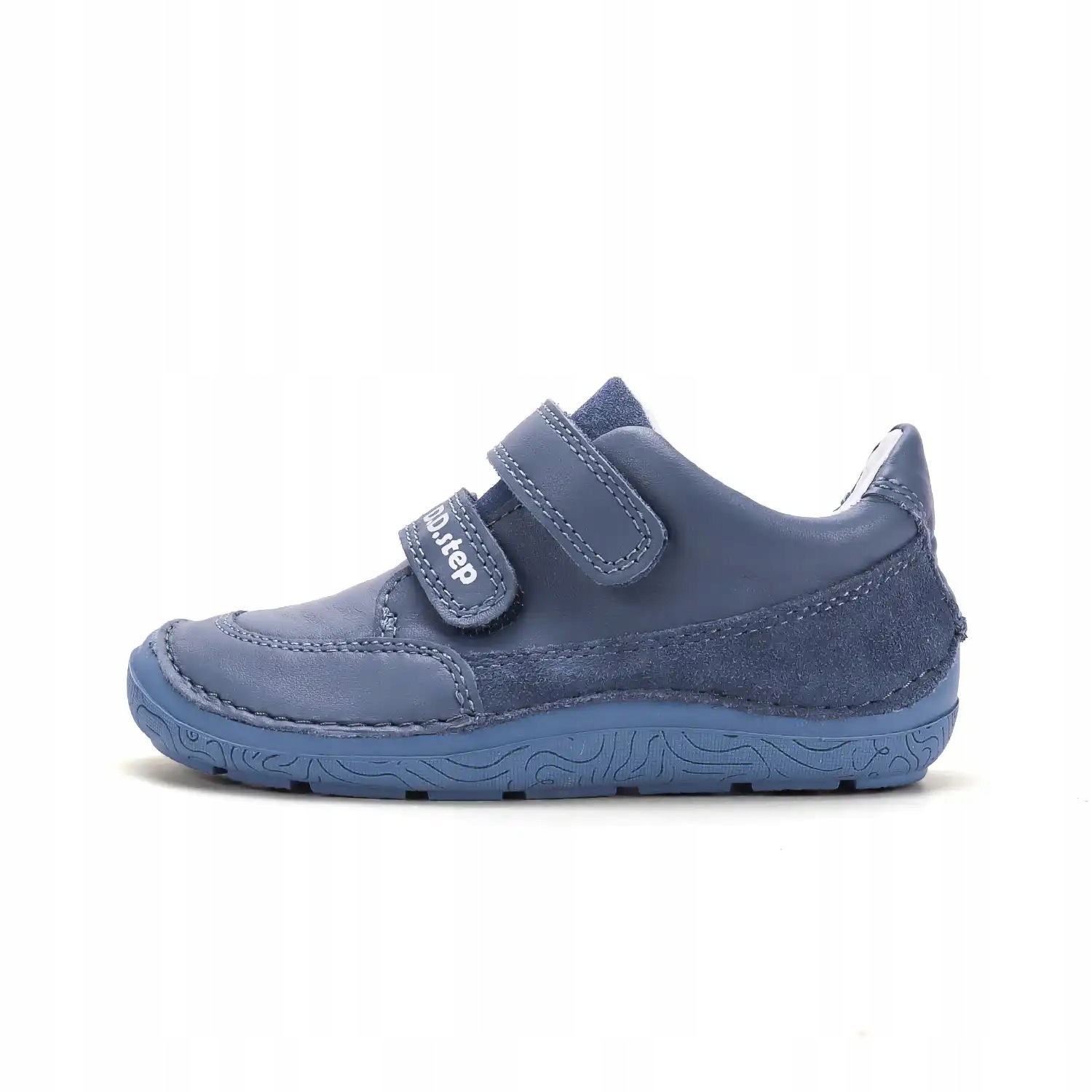 Półbuty skórzane barefoot D.D. Step S116-62538A Royal Blue 25