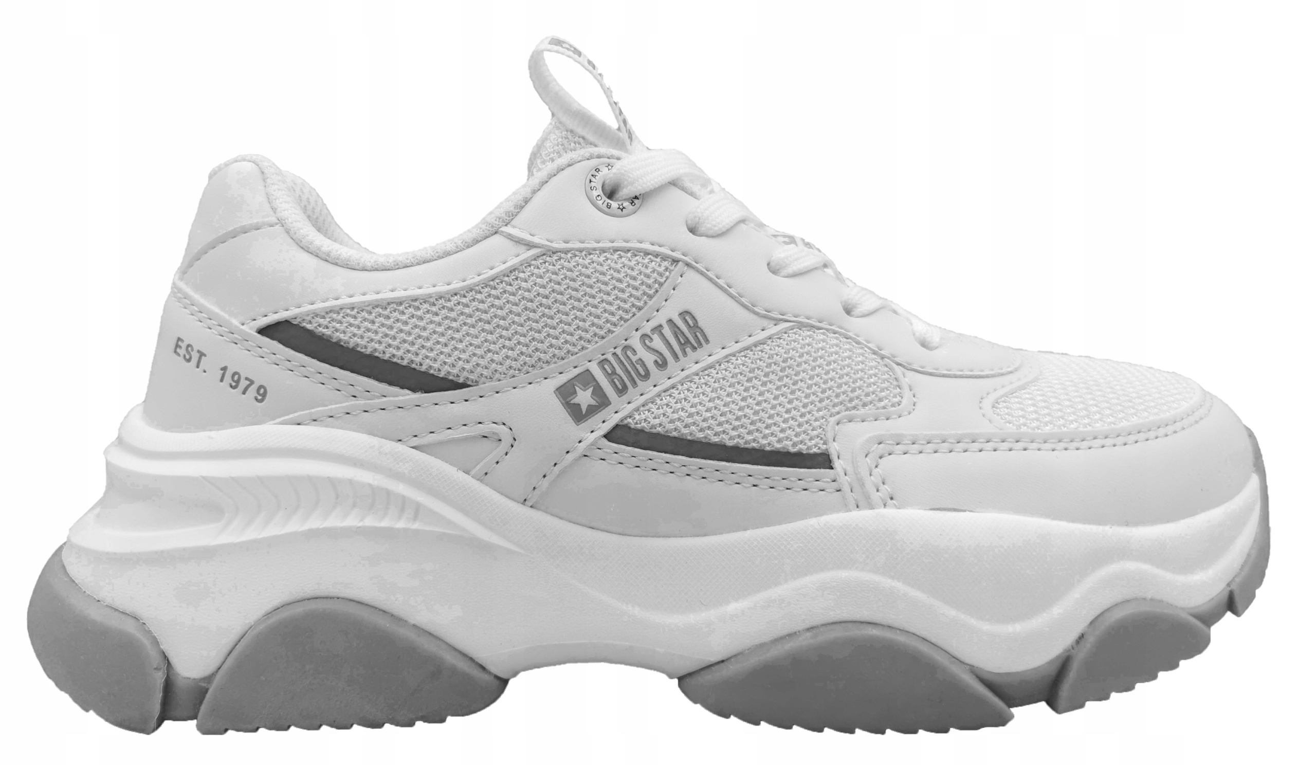 

Sneakersy na grubej podeszwie Big Star białe 38