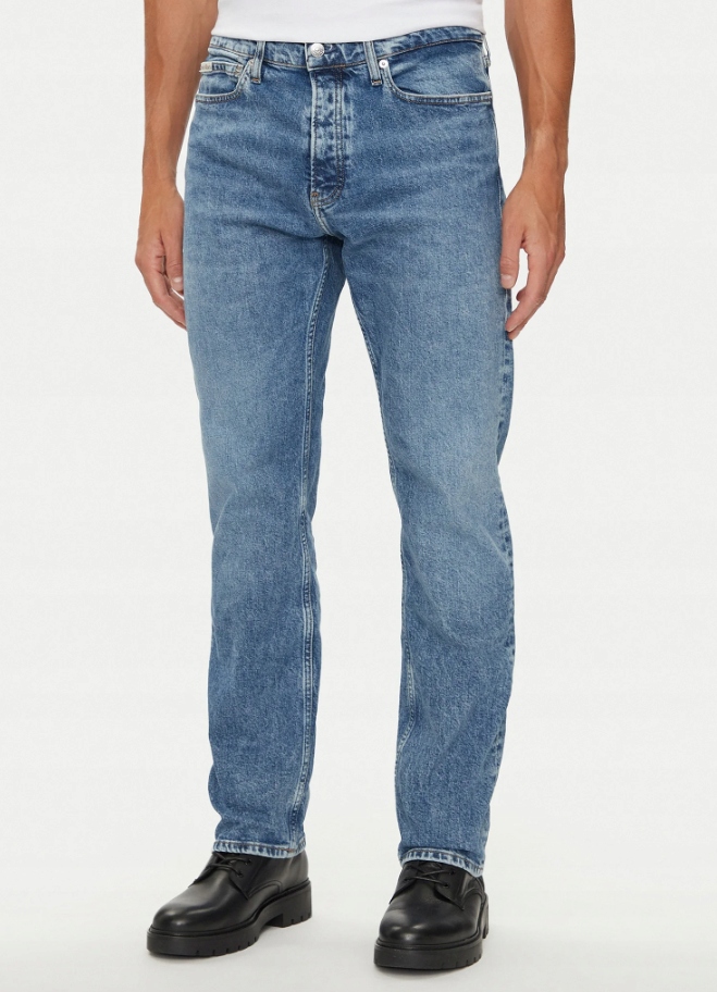 Calvin Klein Jeans Jeans J30J326882 Modrý Straight Fit 31/32
