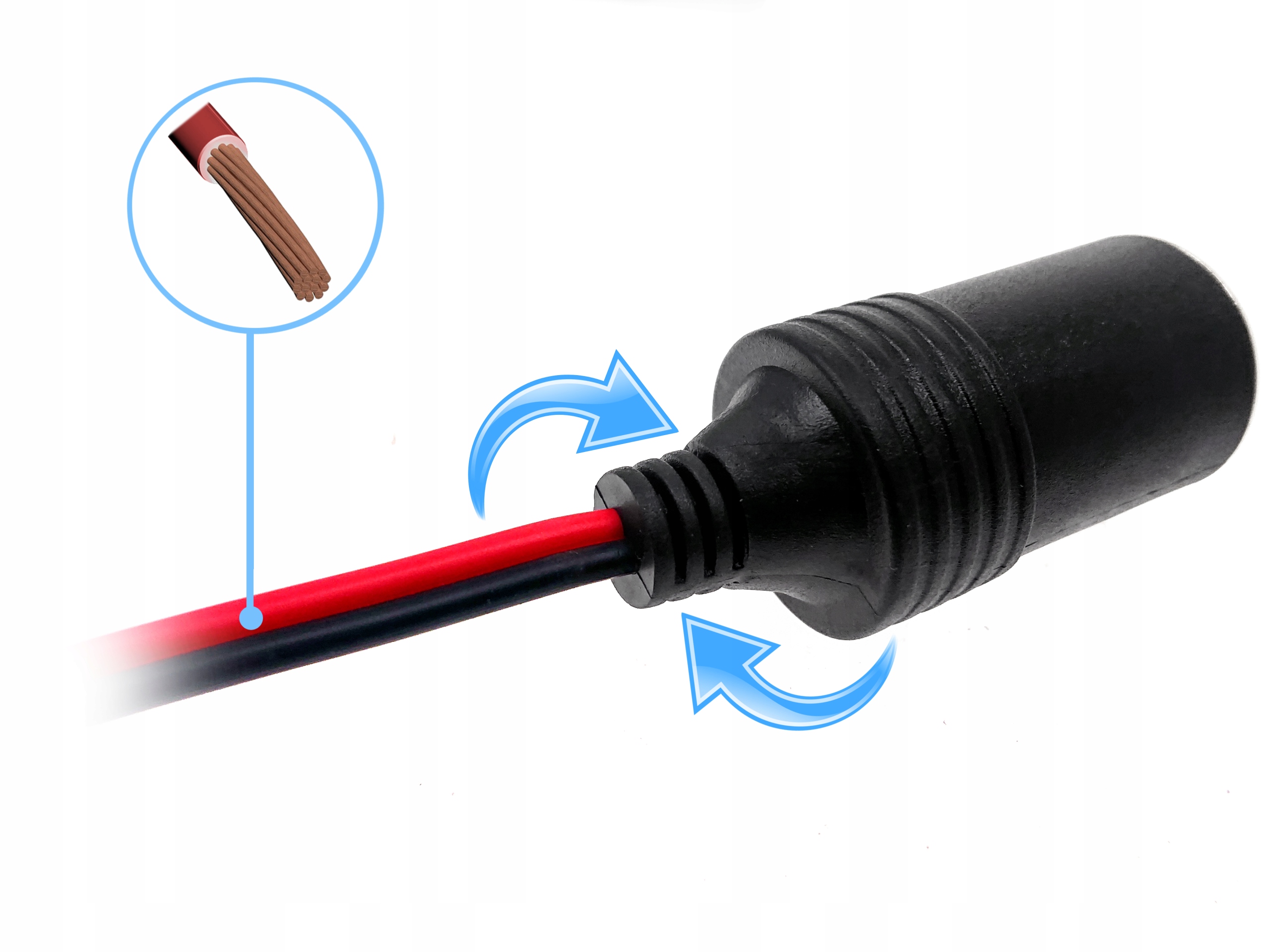 PRZETWORNICA 230V / 12V REDUKTOR NAPIĘCIA ZASILACZ PRZEJSCIÓWKA ADAPTER Marka Inna