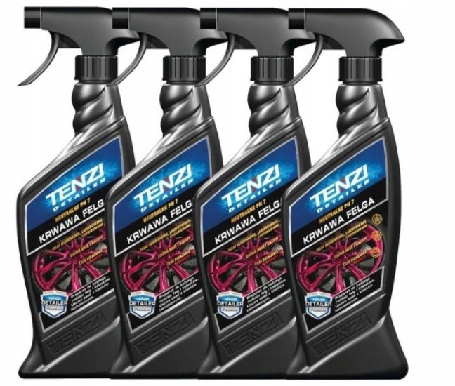 

Zestaw: 4x Tenzi Detailer Krwawa Felga 600ml