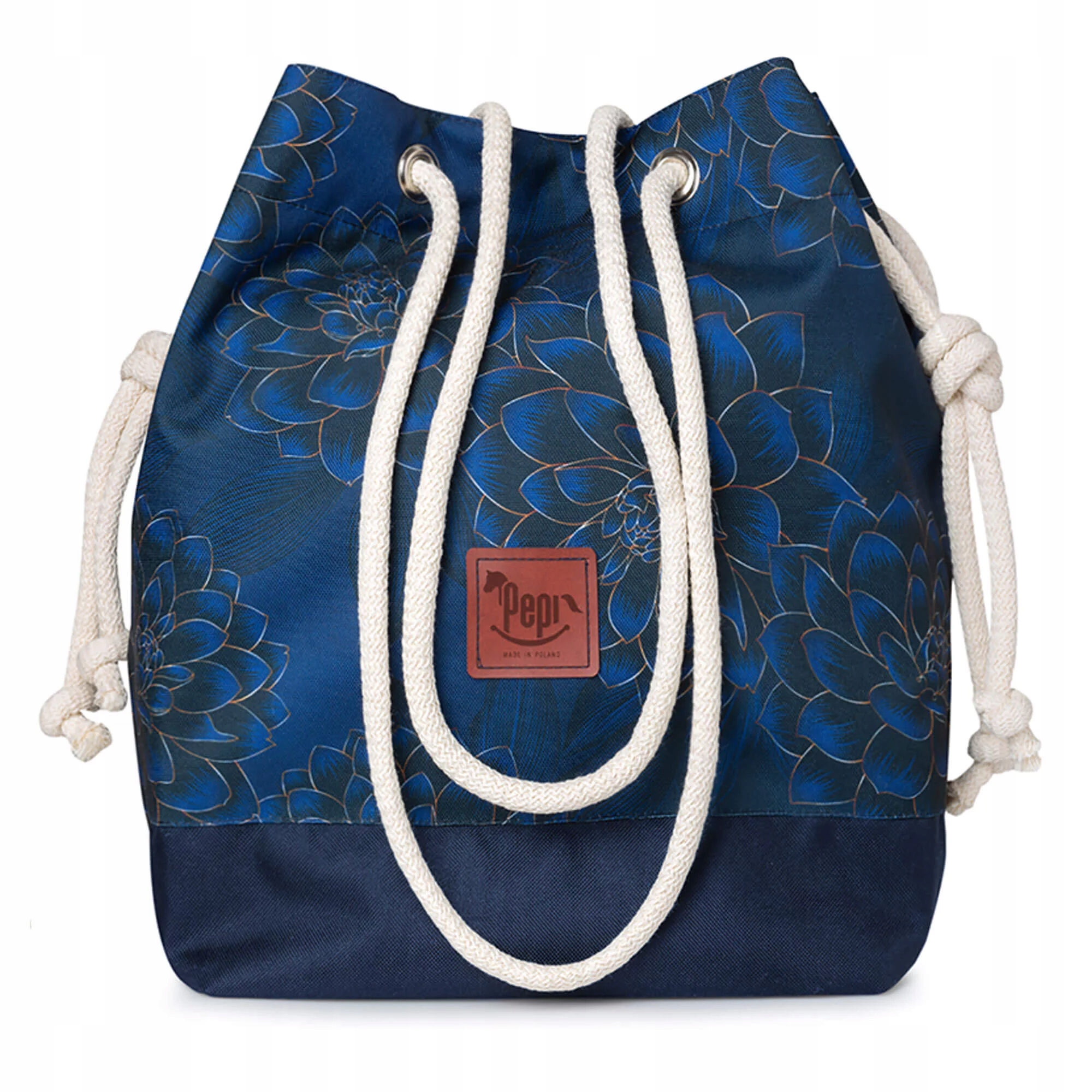 PEPI TOREBKA DAMSKA SHOPPER TORBA PODRĘCZNA KWIATY