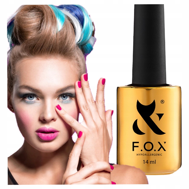 

F.o.x. Top no wipe 14ml lakier hybrydowy top coat