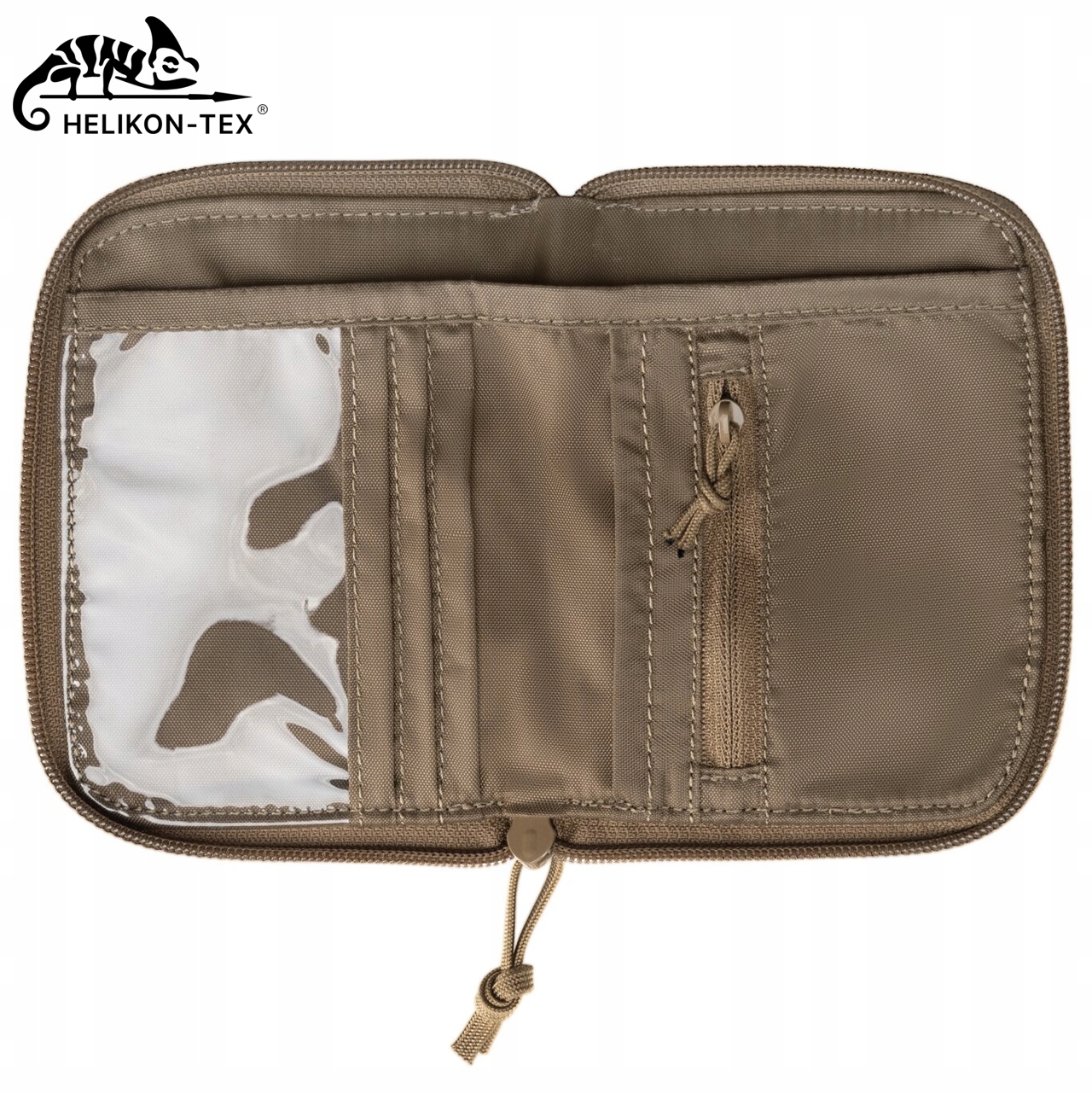 Portfel Męski EDC Large Cordura Helikon Rzep Shadow Grey Typ portfel