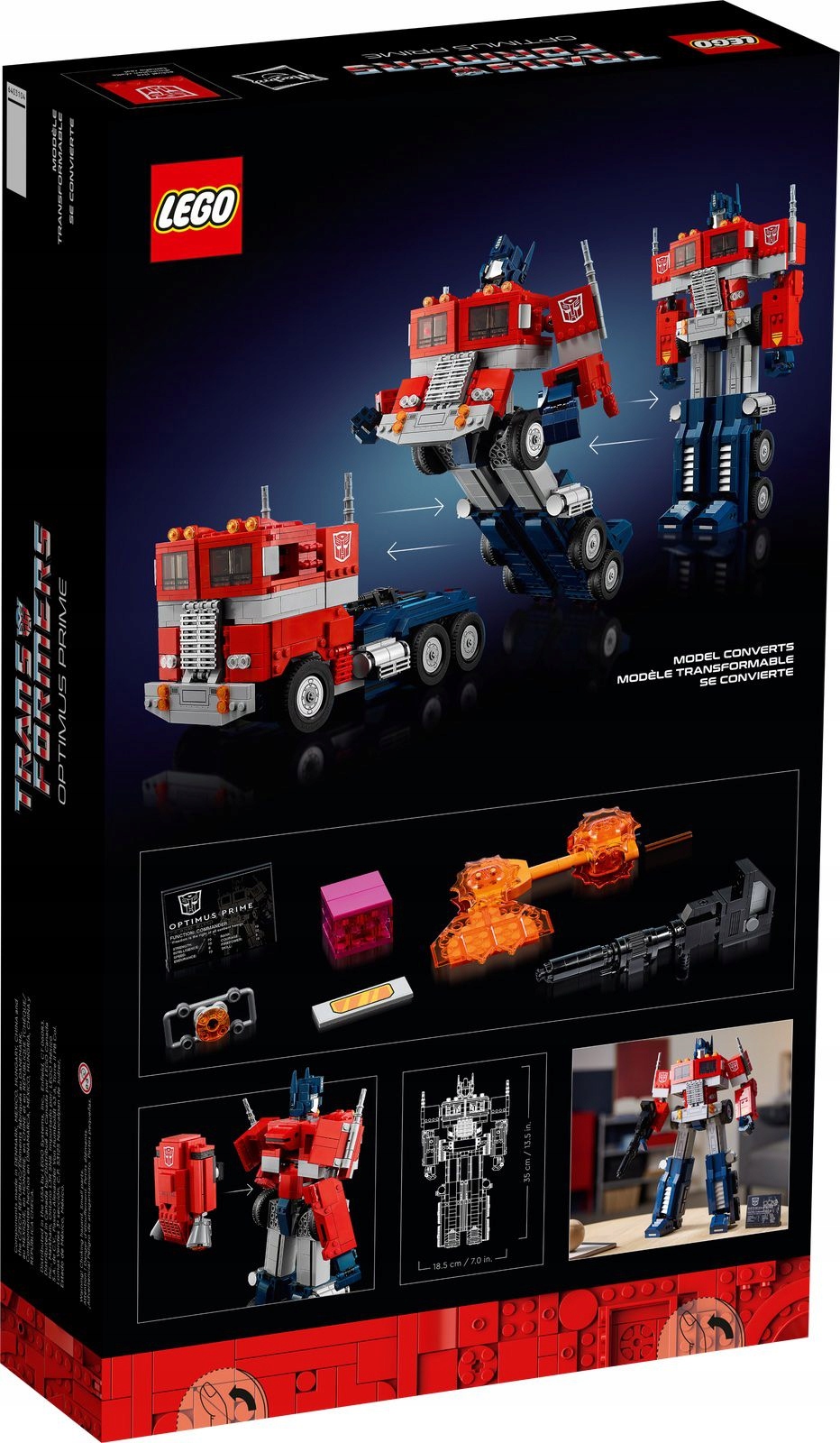 LEGO 10302 CREATOR EXPERT - OPTIMUS PRIME Marka LEGO