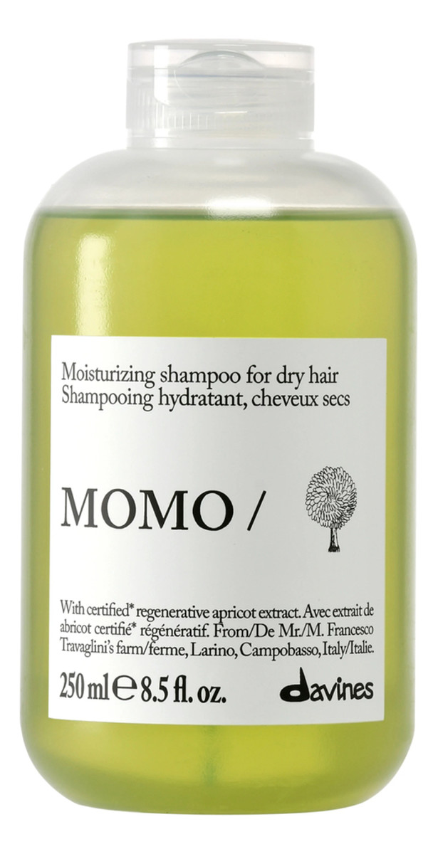 Davines Essential Haircare Momo hydratační šampon pro suché vlasy 250 ml