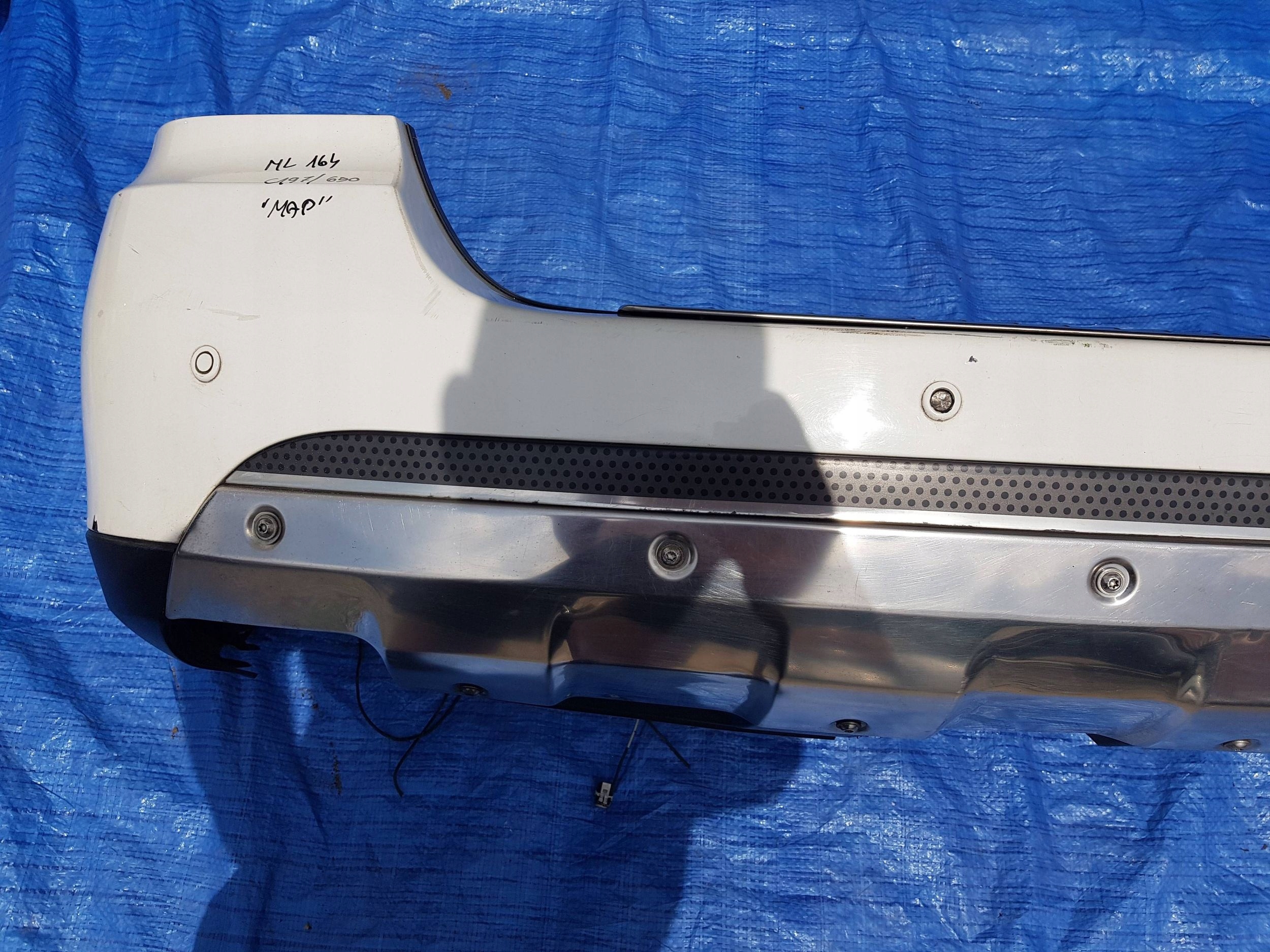 bumper rear rear part Mercedes ML W164 650 C650