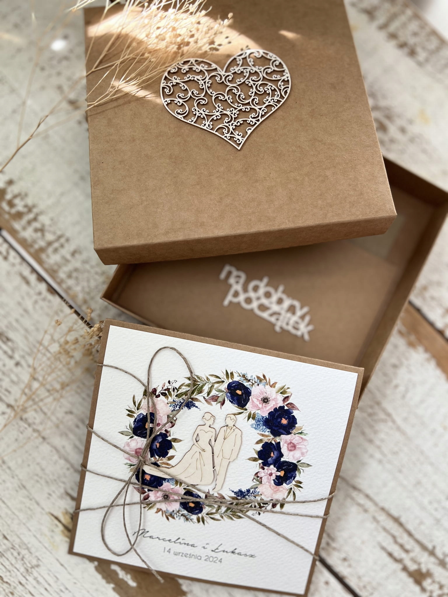 Výjimečná ručně vyráběná svatební přáníčka na svatba s personalizací