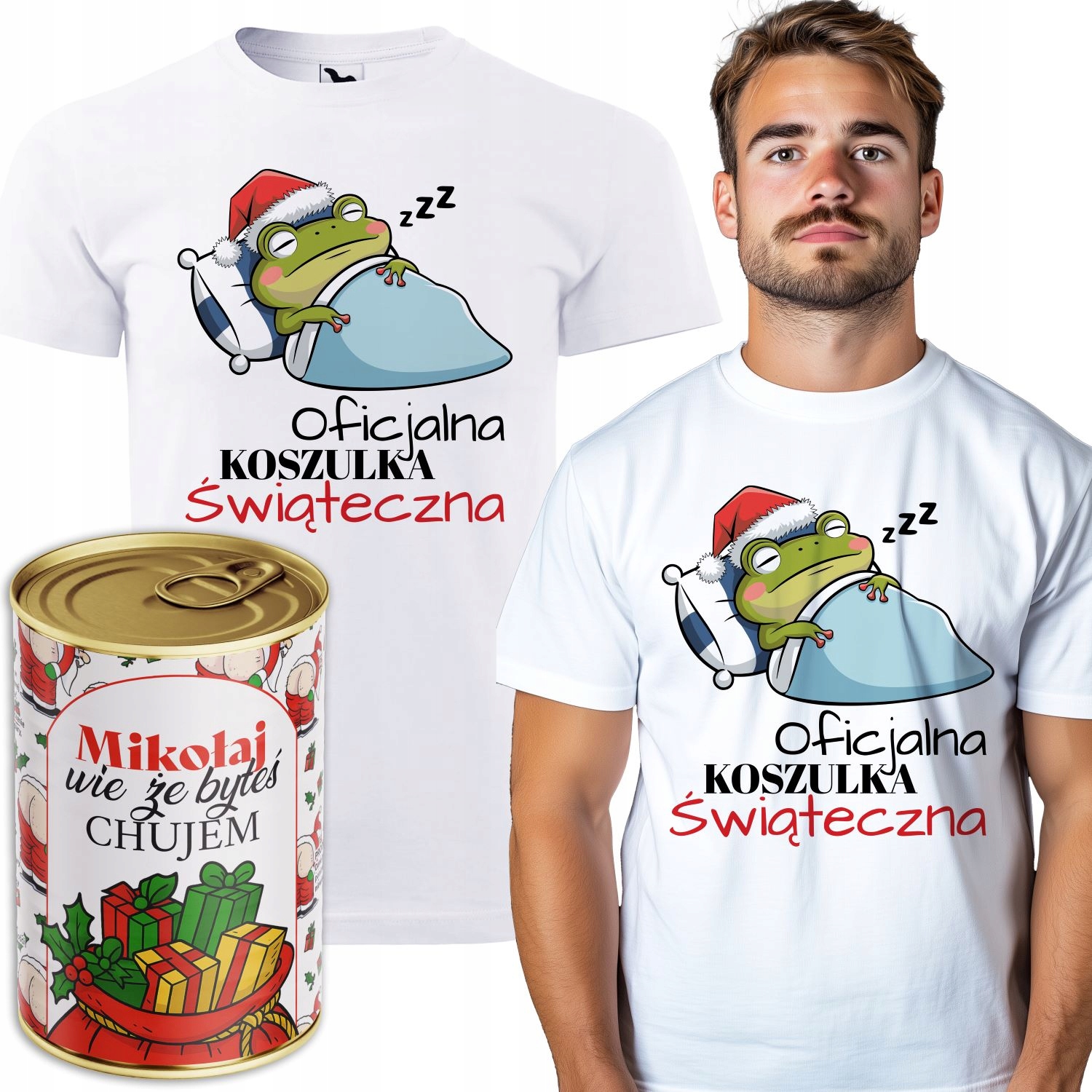 Dárek Santa Tričko Oficiální Vánoční Tričko S Nápisy Žába Vel M