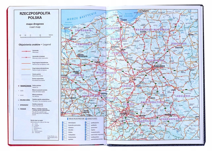 TERMINARZ KALENDARZ A5 DZIENNY 2024 BESKIDY K7 GRANATOWY Kod producenta 5906874897355