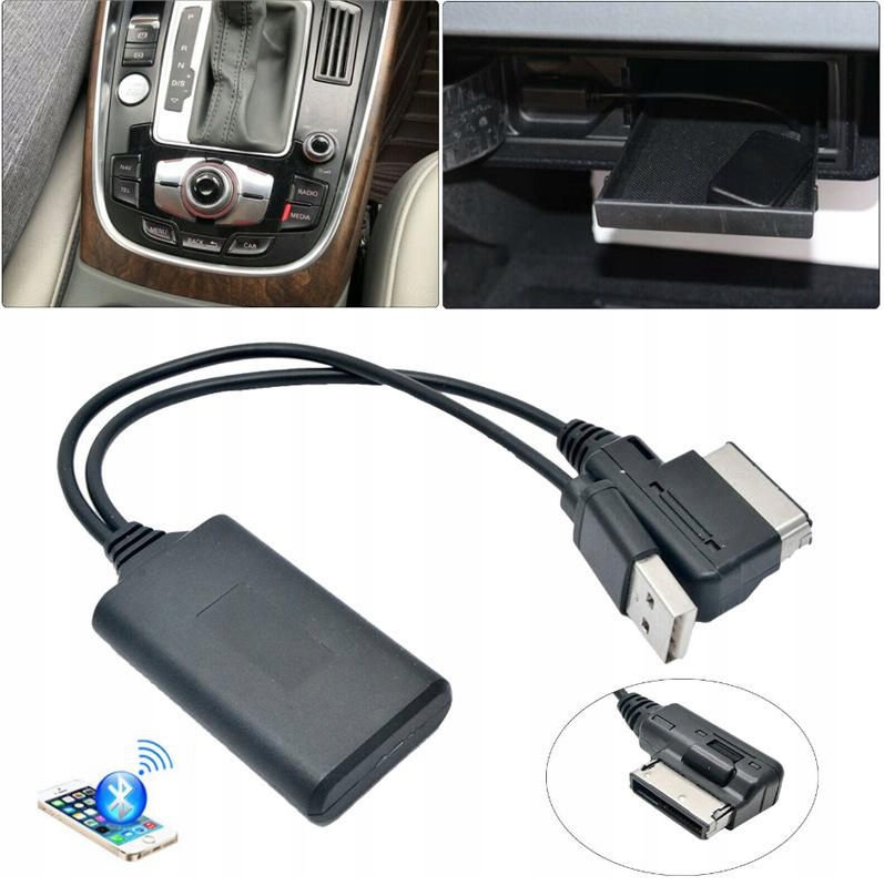 ADAPTER BLUETOOTH AUDI AMI MMI 2G HIGH AUX USB AUDI AMI MMI ADAPTER 5.0