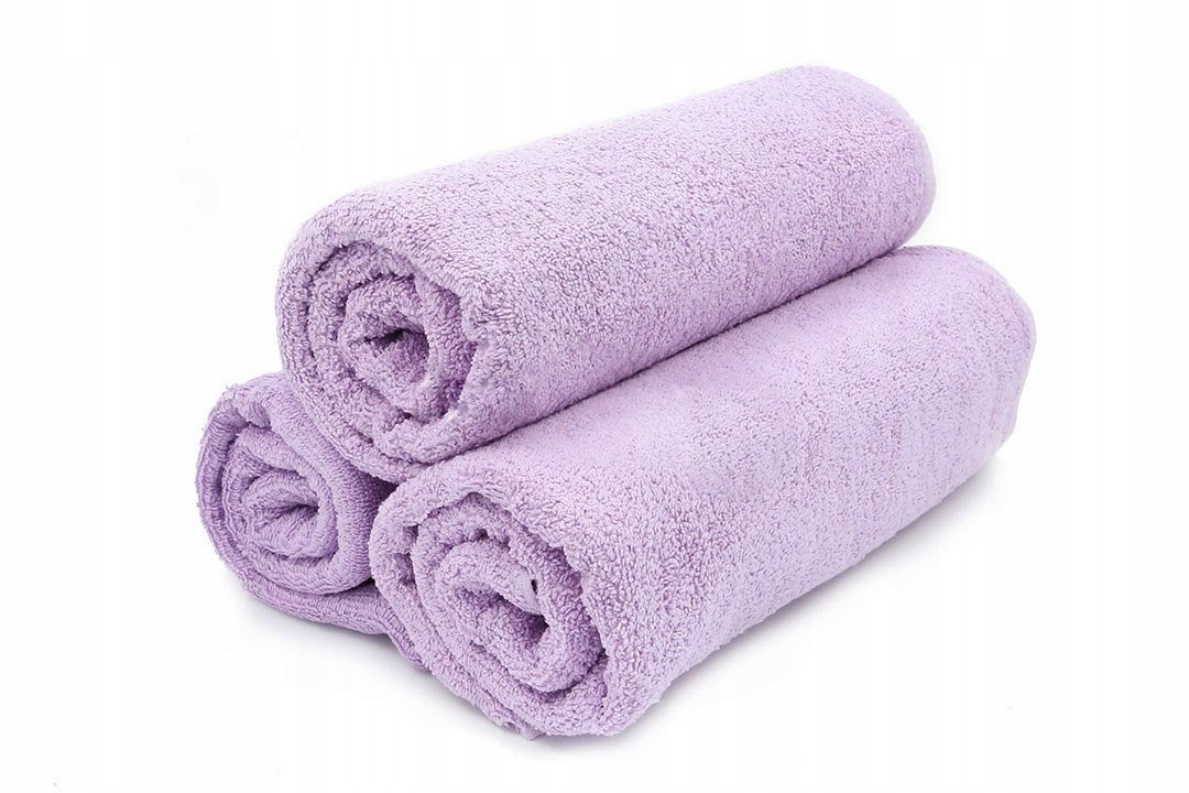 DUŻY RĘCZNIK KĄPIELOWY 140x70 BAWEŁNIANY LAWENDA