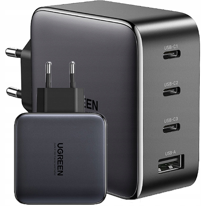 

Ładowarka sieciowa Ugreen GaN 100W Usb-c Usb Pd Qc