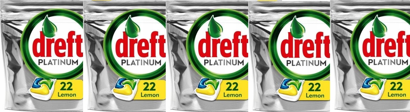 

Dreft Platinum Lemon kapsułki do zmywarki 110 szt