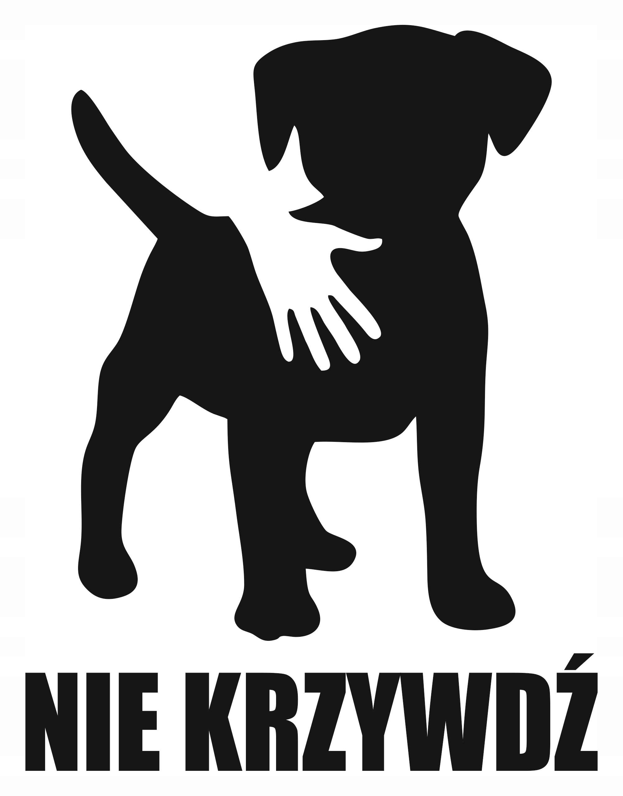 

Naklejka Nie Krzywdź na auto samochód 15cm