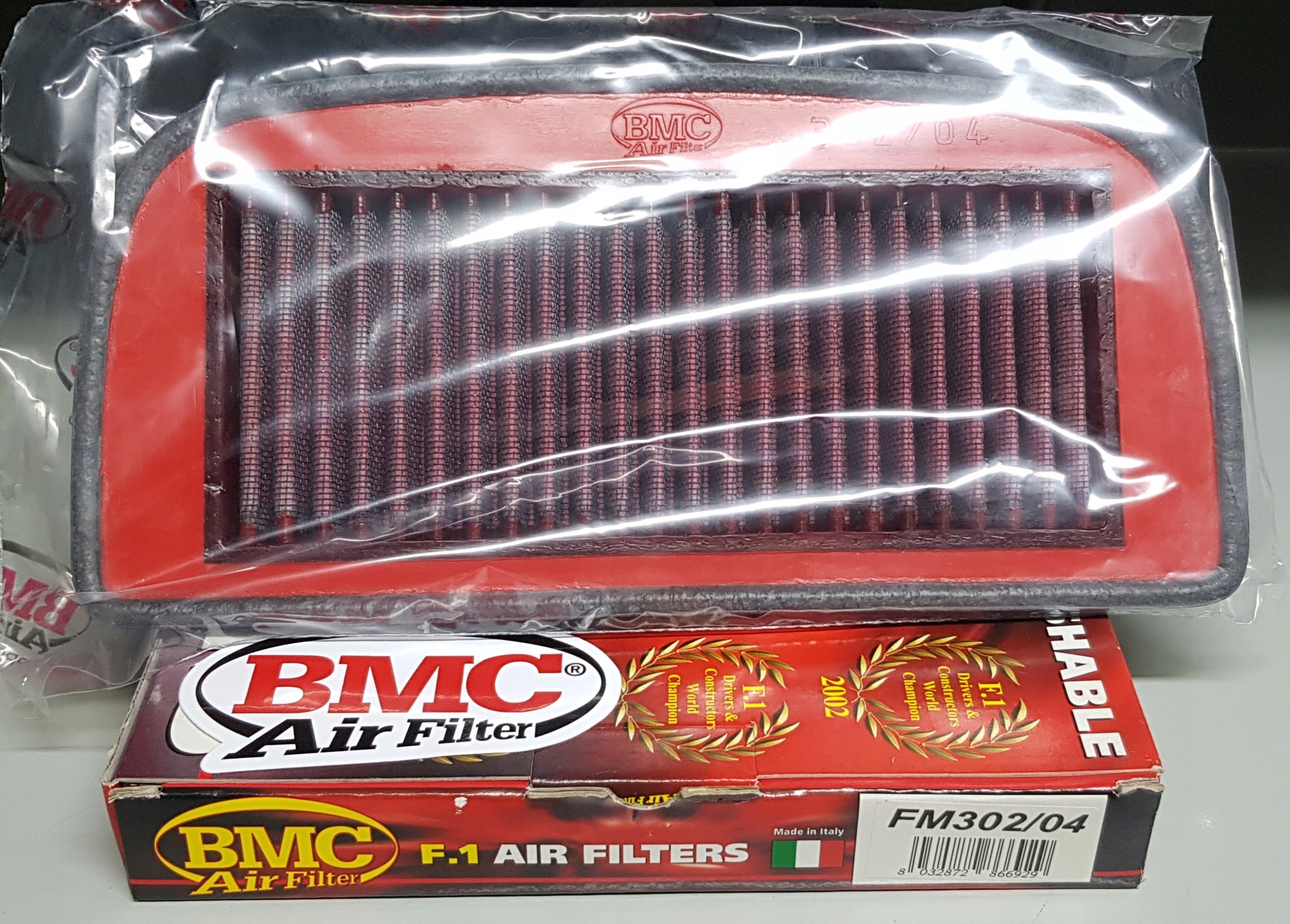 Filtr BMC FM302 04 Yamaha YZF R1 1000 02 03 Part number FM302 04