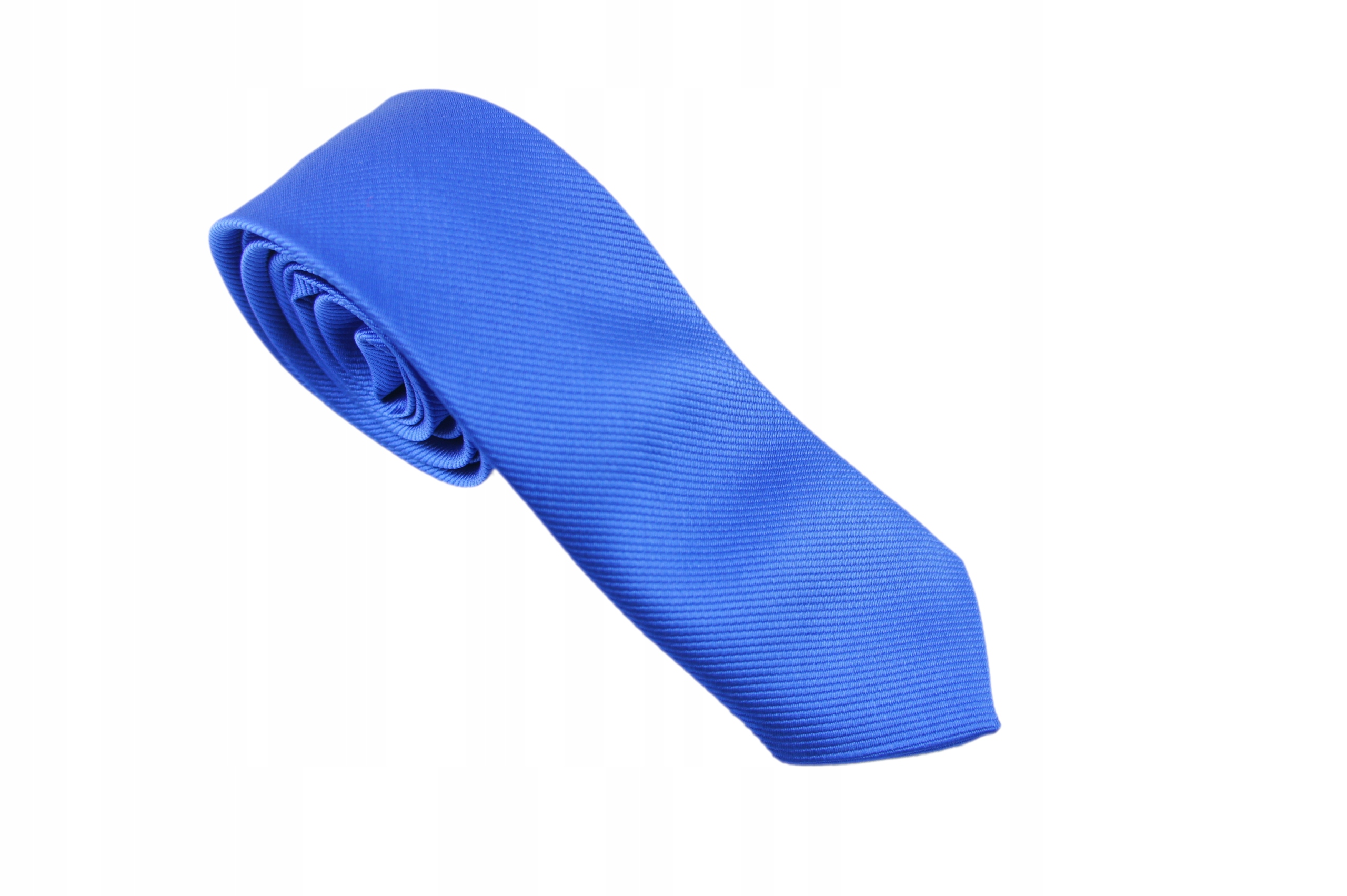 Elegancki krawat premium gładki do pracy na ślub