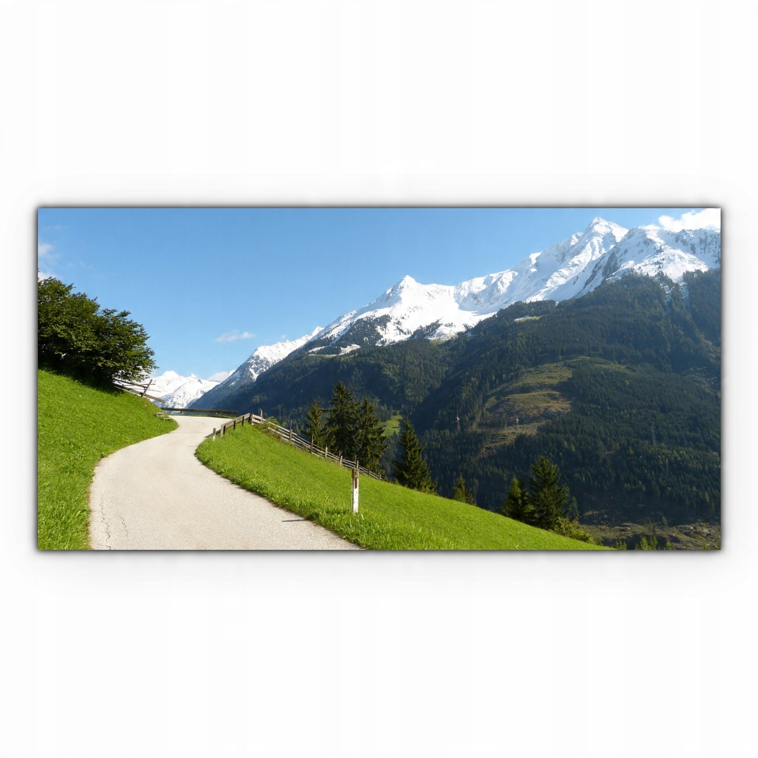 

Obraz płótno canvas 120x60 Góry Łąka Alpy Natura