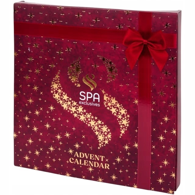 Адвент-календарь Spa Exclusives 2026, 24 средства для ухода за телом, лицом, волосами и ванны