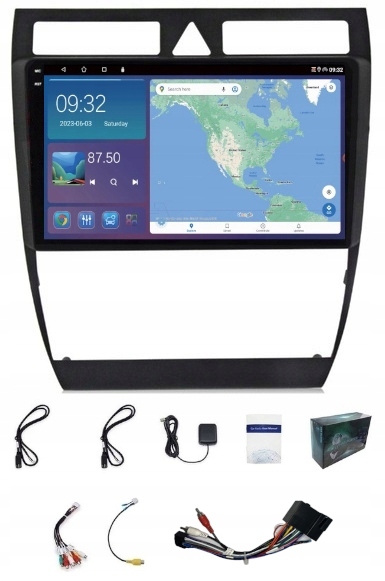 Rádio Navigácia Gps Audi A6 C5 1997-04 Carplay Android Auto 4GB 64GB