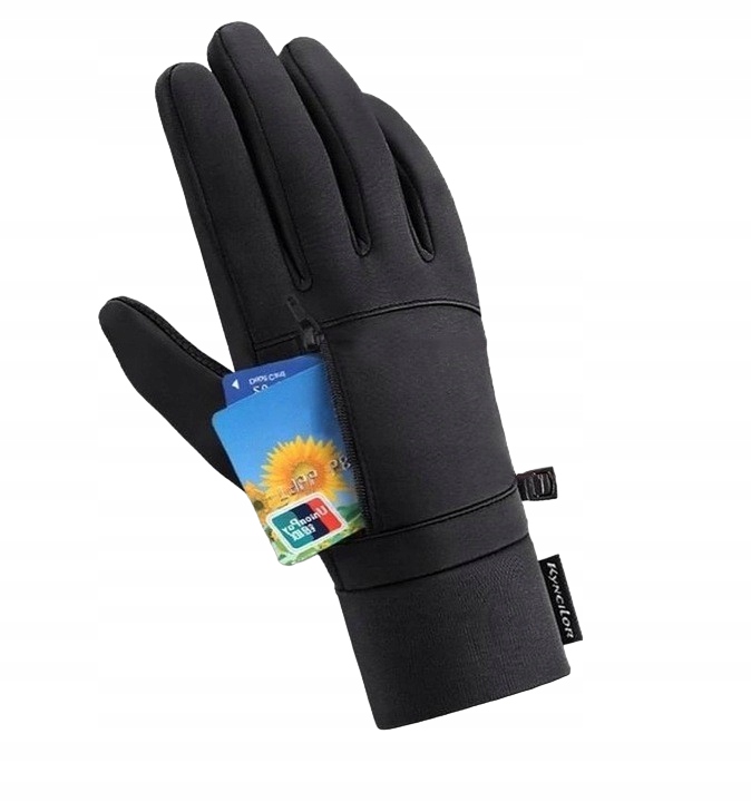 WIATROSZCZELNE RĘKAWICZKI ROWEROWE ZIMOWE DOTYKOWE WODOODPORNE Kod producenta G/P/9852