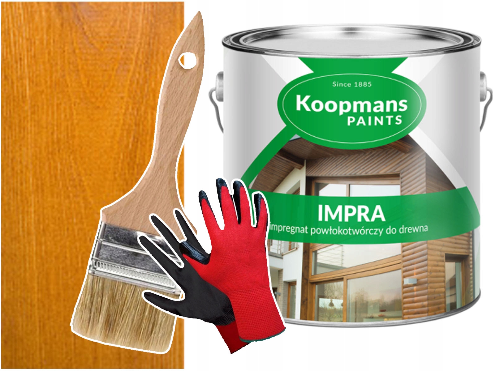 Impra Impregnat do Drewna Dąb Królewski 2,5L