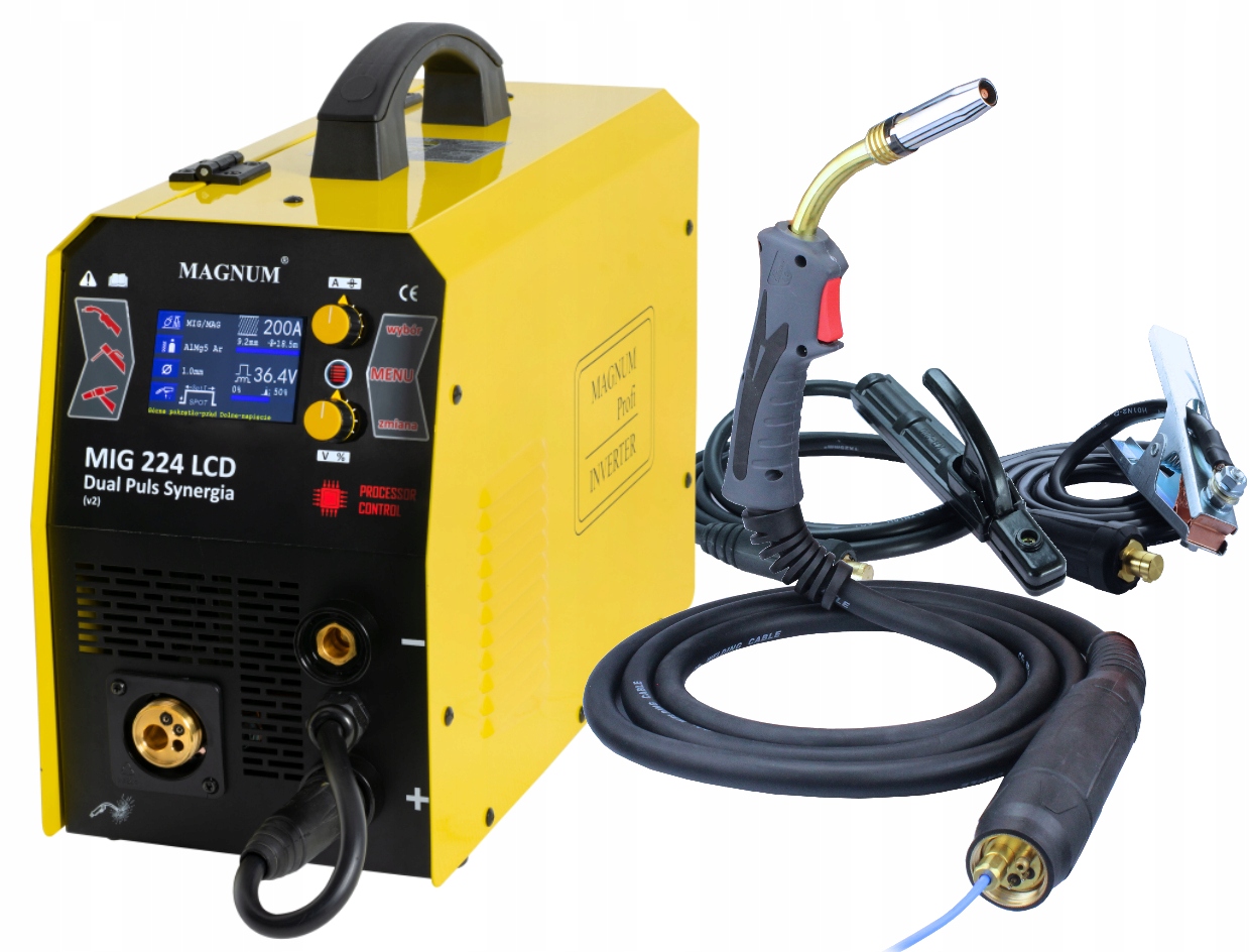 ЗВАРЮВАЛЬНИЙ АПАРАТ MIG 224 PULSE SYNERG MAGNUM