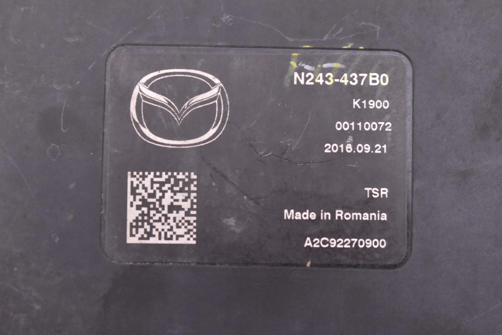 unité de commande électronique uce module freins N243-437B0 MAZDA MX-5 4 IV ND 1.5 SKYACTIV-G 131 KM