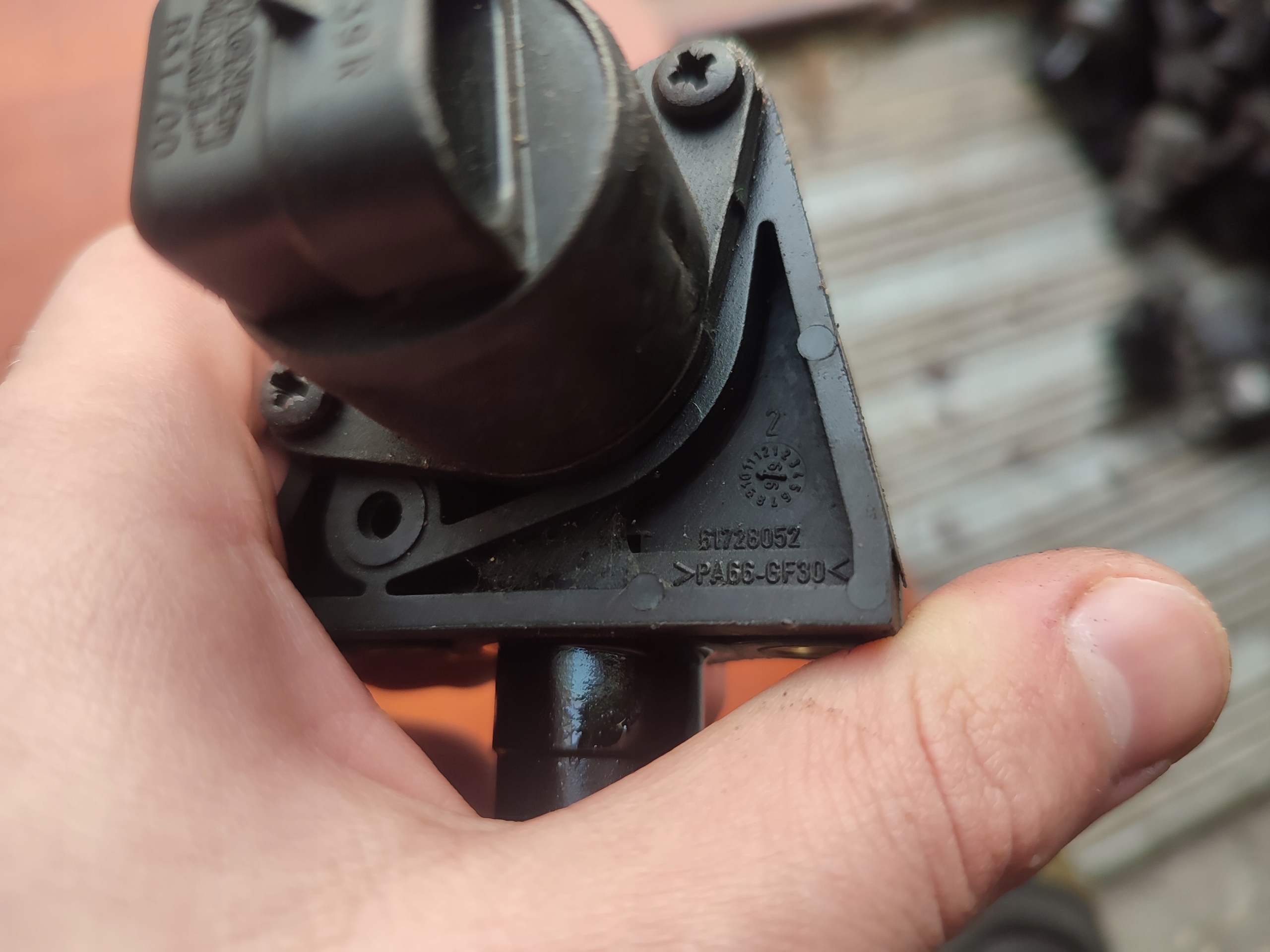 Sensor sterujacy Peugeot heizgebläse 206 61728052